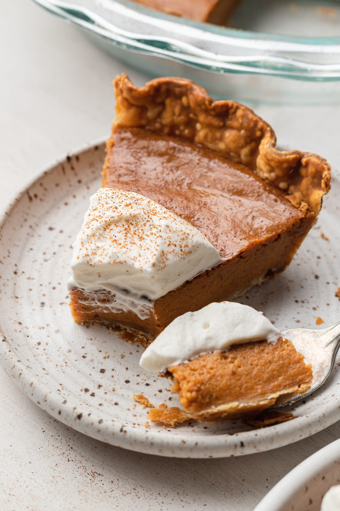 Eggless Pumpkin Pie - Pumpkin 'N Spice