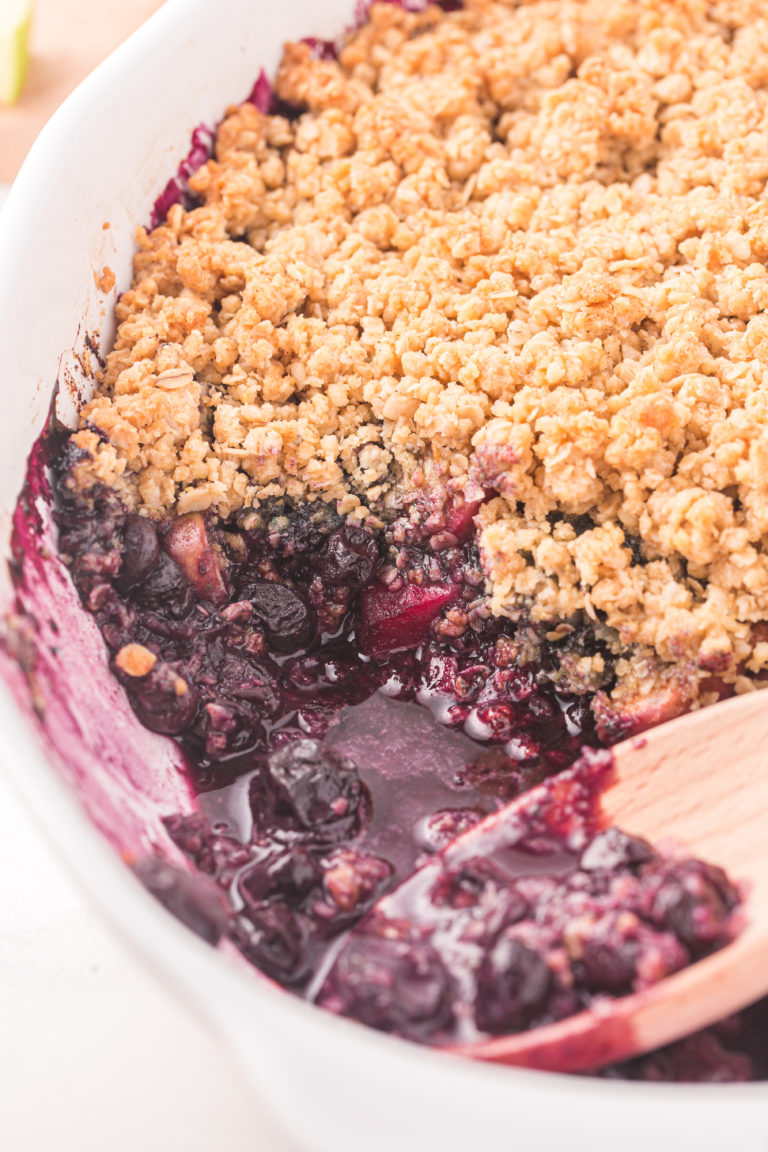 Apple Blueberry Crumble - Pumpkin 'N Spice