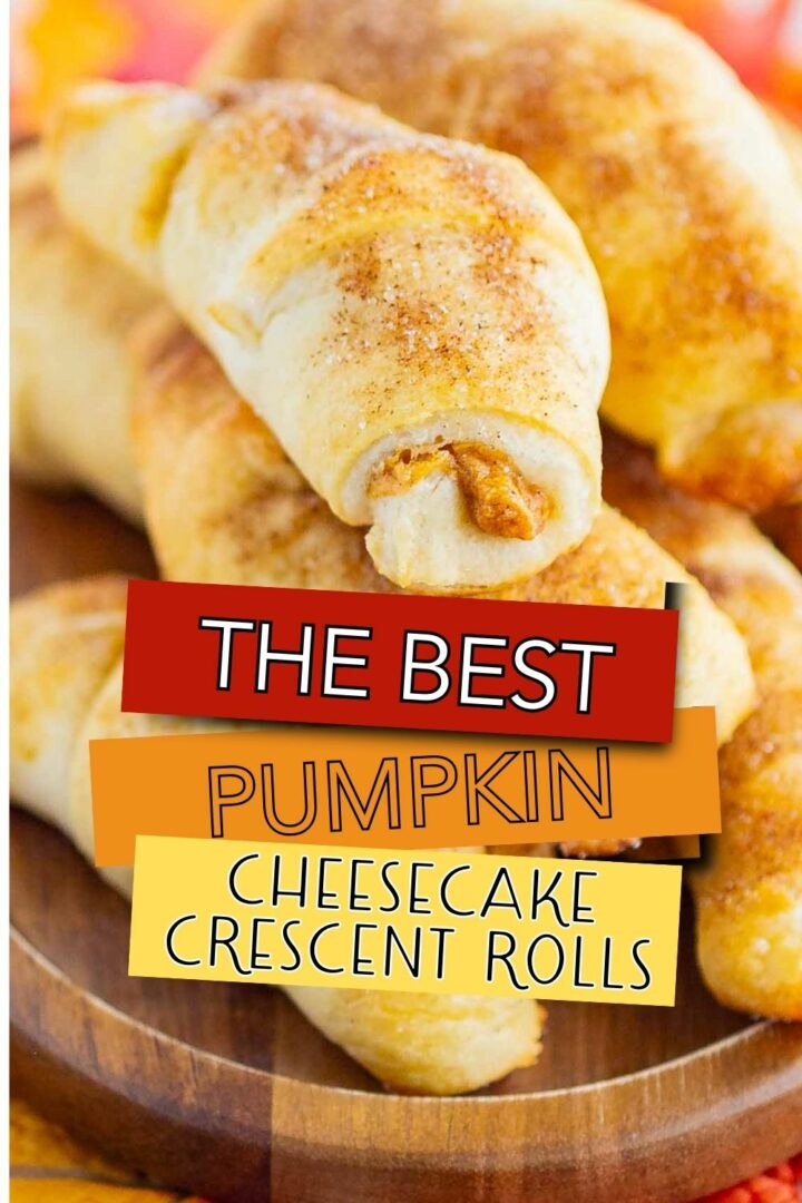 crescent rolls piled on top of each other