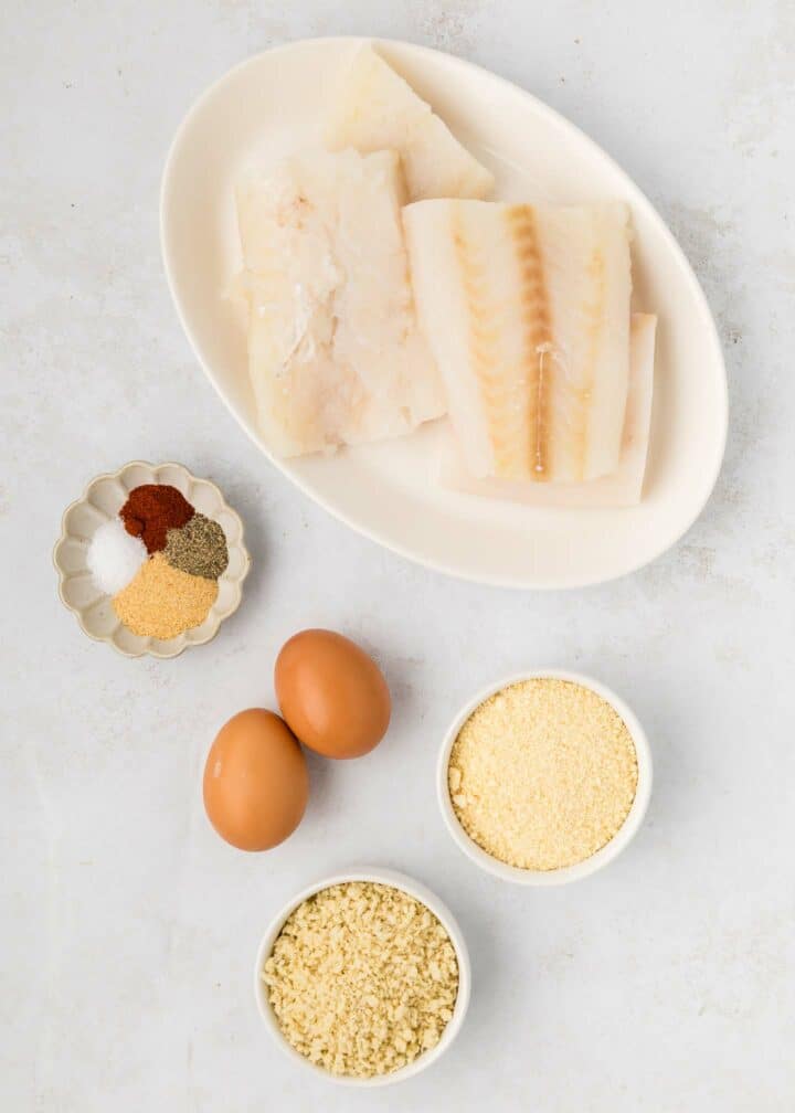 ingredients for cod how in white dishes